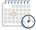 Calendar to request a meeting